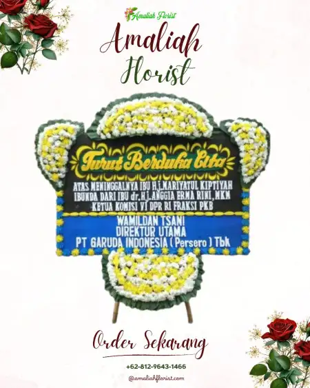 Papan Bunga Duka Wedding Outdoor Bekasi